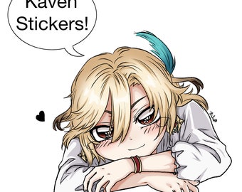 Genshin Kaveh Stickers