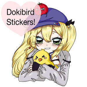Retro Dokibird Stickers