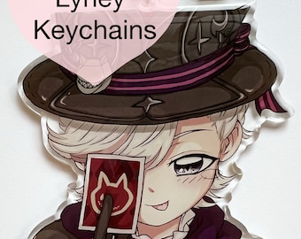 Genshin Lyney Keychains