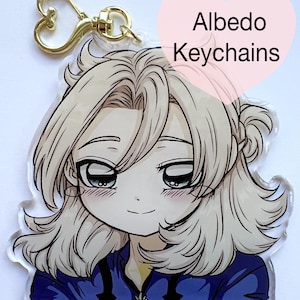 Genshin Albedo Keychains
