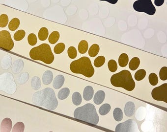 Paw Print Stickers, Paw Print Decals, Paw Print Sticker Sheets, Paw Prints, Paw Print Tumbler, Paw Print Cups, Paw Print Accessories