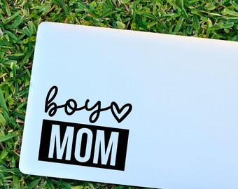 Boy Mom Decal, Boy Mom Sticker, Boy Mom, Boy Mama, Boy Mom Car Decal, Boy Mom Phone Decal, Boy Mom Laptop, Boy Mom Mug, Boy Mom Gift