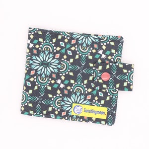 Period wallet holds pads tampons wipes meds & disposable bags, gifts for girls, sanitary pad wallet, backpack and purse essentials