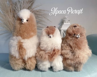 Alpaca teddy Llama / Very soft to the touch / soft plush