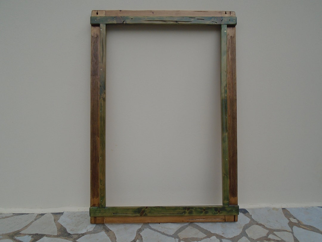 Handcrafted Frames for Mirrrors From Old Windows, Handcrafted Wooden