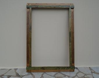 handcrafted frames for mirrrors from old windows, handcrafted wooden mirrors