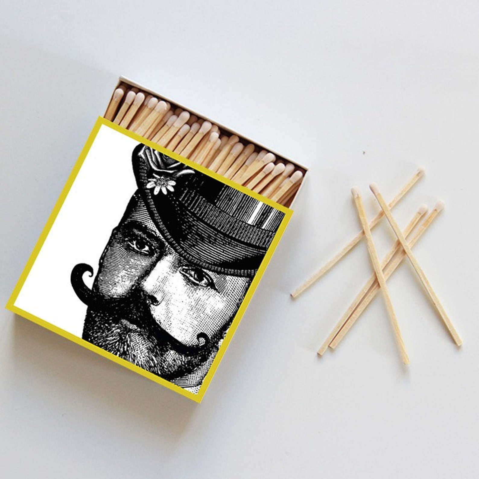 Luxury Long Matches White tip matches Fancy matches Etsy