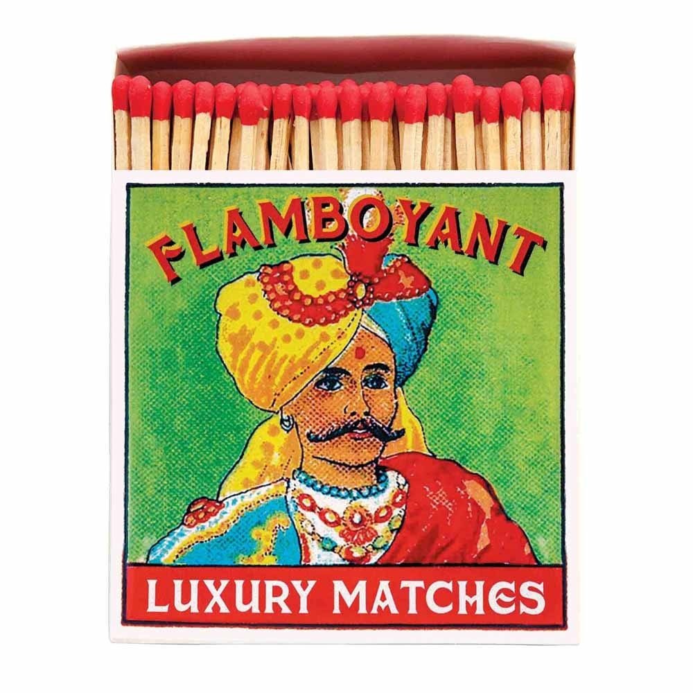 Luxury Long Matches Blue tip matches Fancy matches Etsy