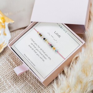 Bracelet délicat Love, bracelet Love Morse, cadeau message secret, bracelet réglable Love, cadeau pour elle, cadeau pour petite amie