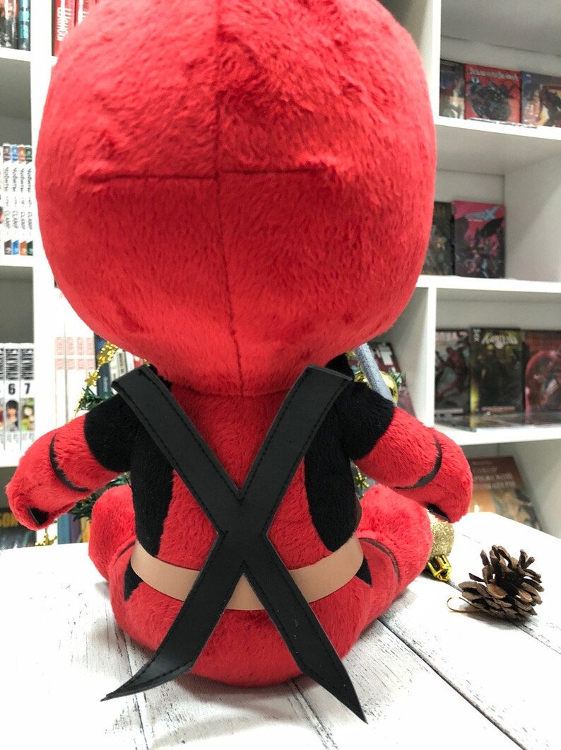 Deadpool Plush Toy marvel superhero movie comic Wade Wilson | Etsy
