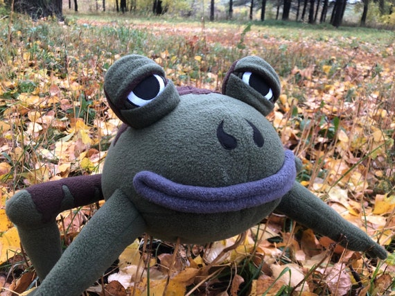 jason funderburker frog plush