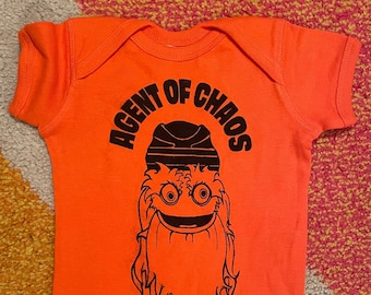 Gritty Baby Onesie Agent of Chaos