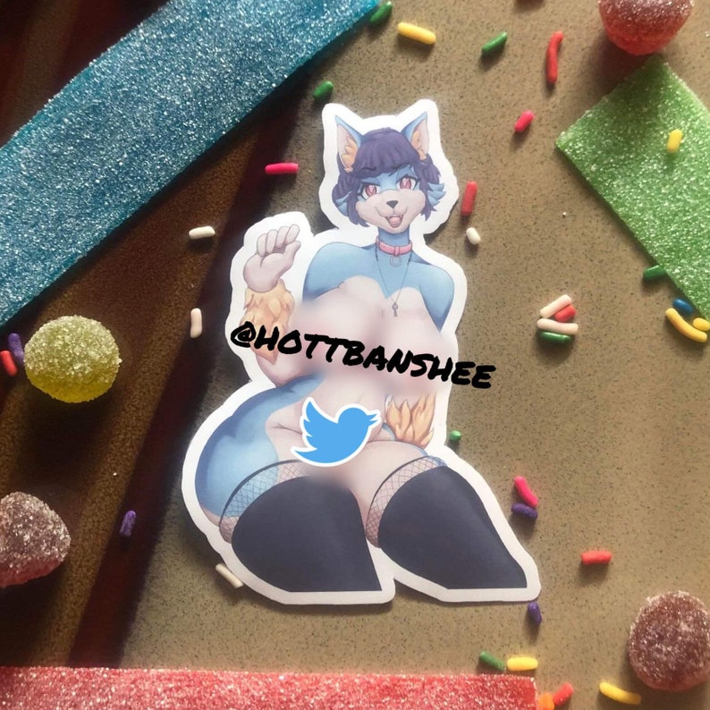 Candy Kitty vinyl stickers 