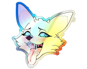 Holografische gestanste stickers