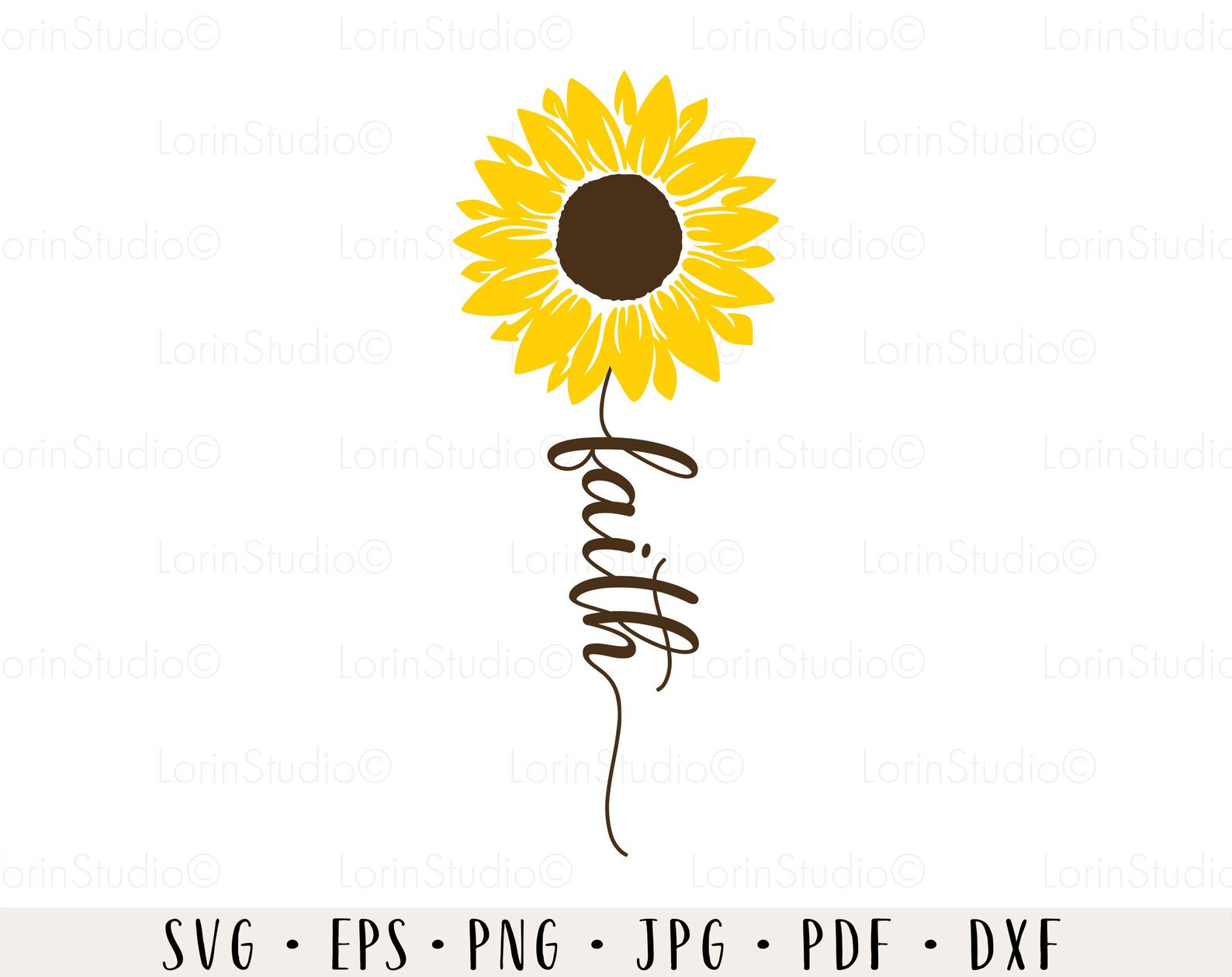 Free Free 143 Faith Hope Love Sunflower Svg SVG PNG EPS DXF File