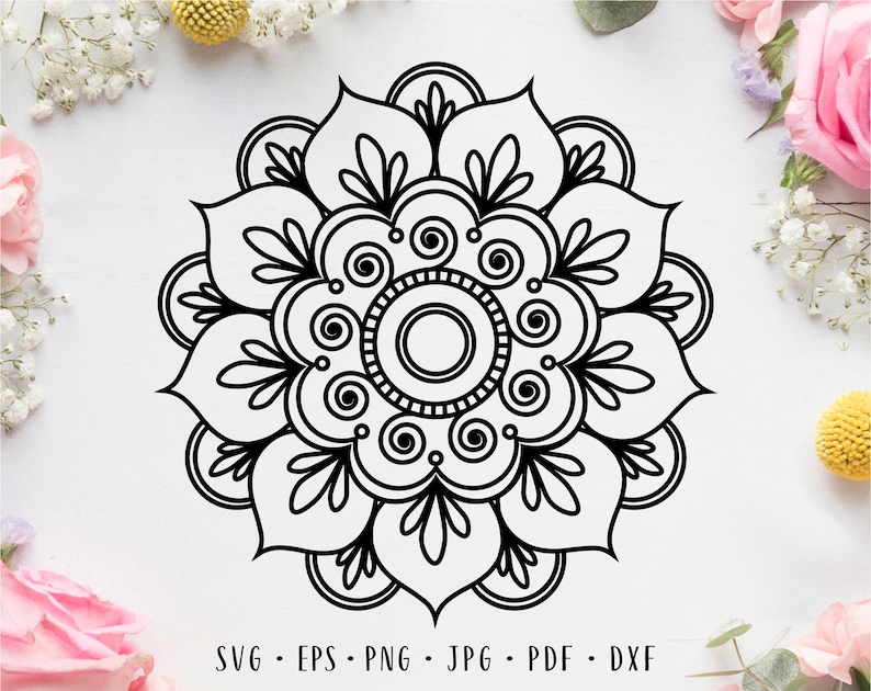 Free Free 308 Flower Decal Svg SVG PNG EPS DXF File