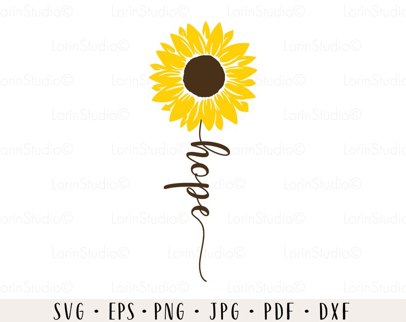Download Faith hope love svg Sunflower bundle svg Sunflower svg ...