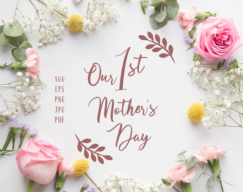 Download Our first mothers day svg First mothers day PNG Mothers day | Etsy