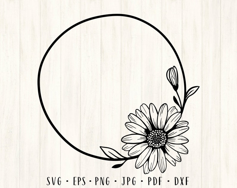 Download Daisy Wreath Svg Daisy Svg Daisy Frame Svg Flower Svg Wedding Wreath Svg Floral Frame Svg Sunflower Svg Daisy Png Floral Svg Daisy Clipart Clip Art Art Collectibles Vadel Com