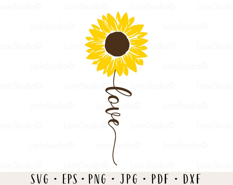 Download Faith hope love svg Sunflower bundle svg Sunflower svg ...