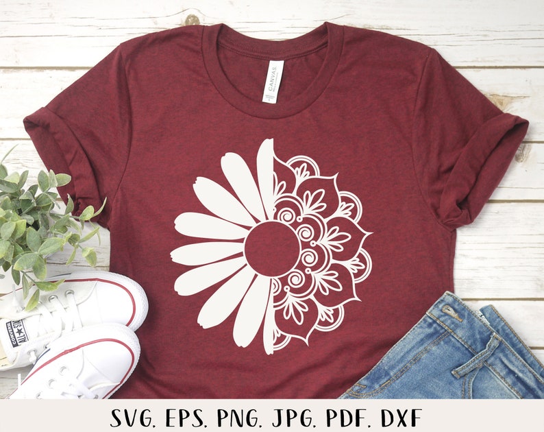 Download Daisy mandala svg Daisy svg Daisy decal svg Daisy shirt ...