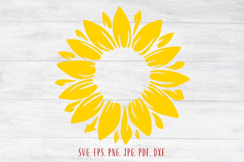 Free Free 135 Sunflower Svg Decal SVG PNG EPS DXF File