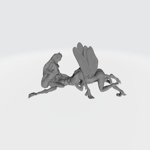3d Printed Malkuth Trinity by Arammu RPG (NSFW)