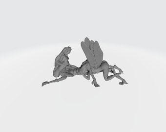 3d Printed Malkuth Trinity by Arammu RPG (NSFW)