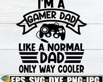Download Gamer Dad Svg Etsy