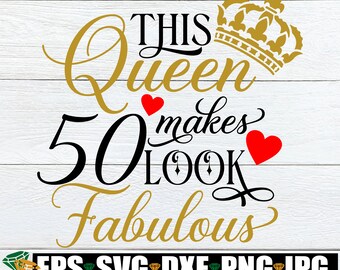 Download 50th Birthday Svg Etsy