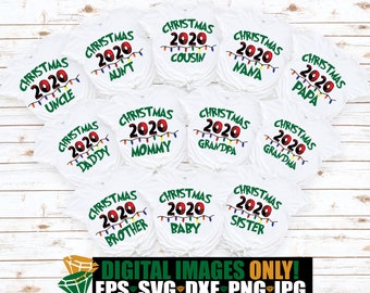Download Family Christmas Pajamas Svg Etsy