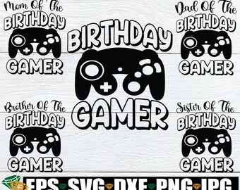 Anniversaire Gamer Etsy