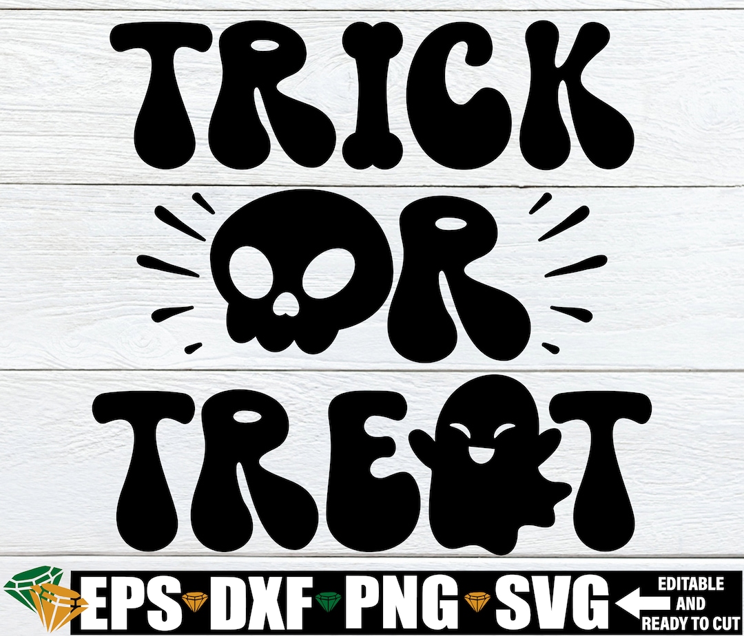 Trick or Treat Svg, Kids Halloween Shirt Svg, Kids Halloween Svg ...