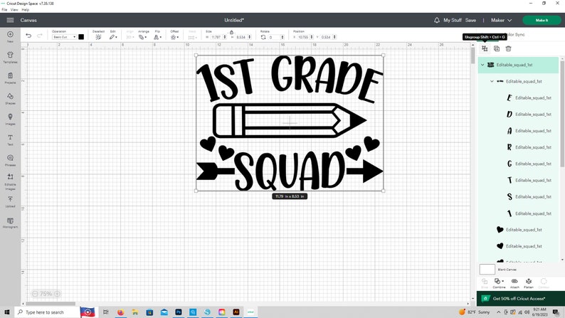 1st Grade Squad, First Grade Squad svg, Matching First Grade Teacher Shirt SVG, 1st Grade Teacher svg, 1st Grade Teacher Squad Shirt svg image 4