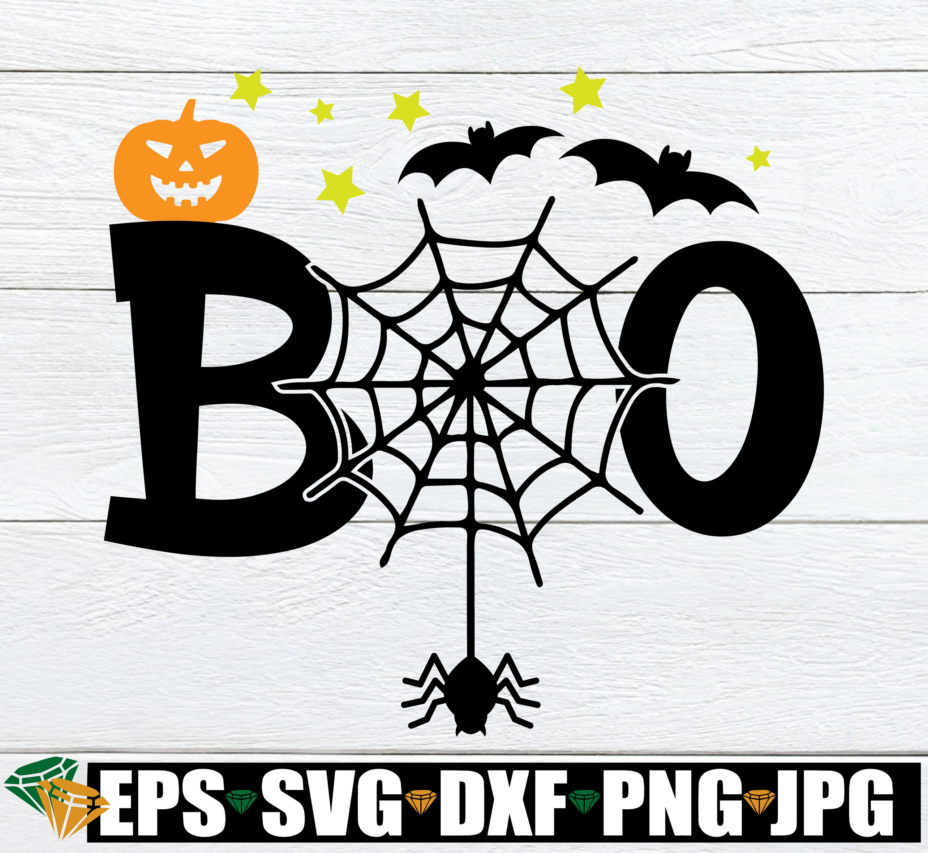 Boo. Halloween Boo SVG Halloween Svg Cute Halloween Kids Etsy