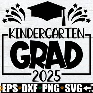 Diplômé de l'école maternelle 2025, svg de l'obtention du diplôme de la maternelle à la maternelle, l'obtention du diplôme de la maternelle, fin de la maternelle, chemise de l'obtention du diplôme de la maternelle svg