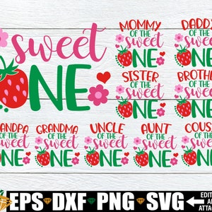 Sweet One Strawberry Birthday, bijpassende verjaardag aardbei, bijpassende familie aardbei verjaardag, bijpassende familie aardbei thema verjaardag
