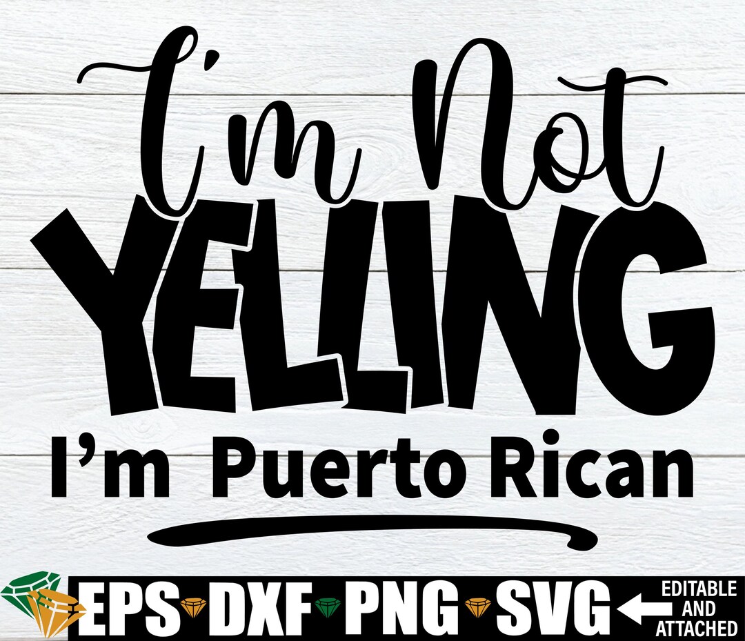 Funny "I'm Not Yelling, I'm Puerto Rican" Ceramic Coffee Mug - 11 Oz Black Mug - View #8