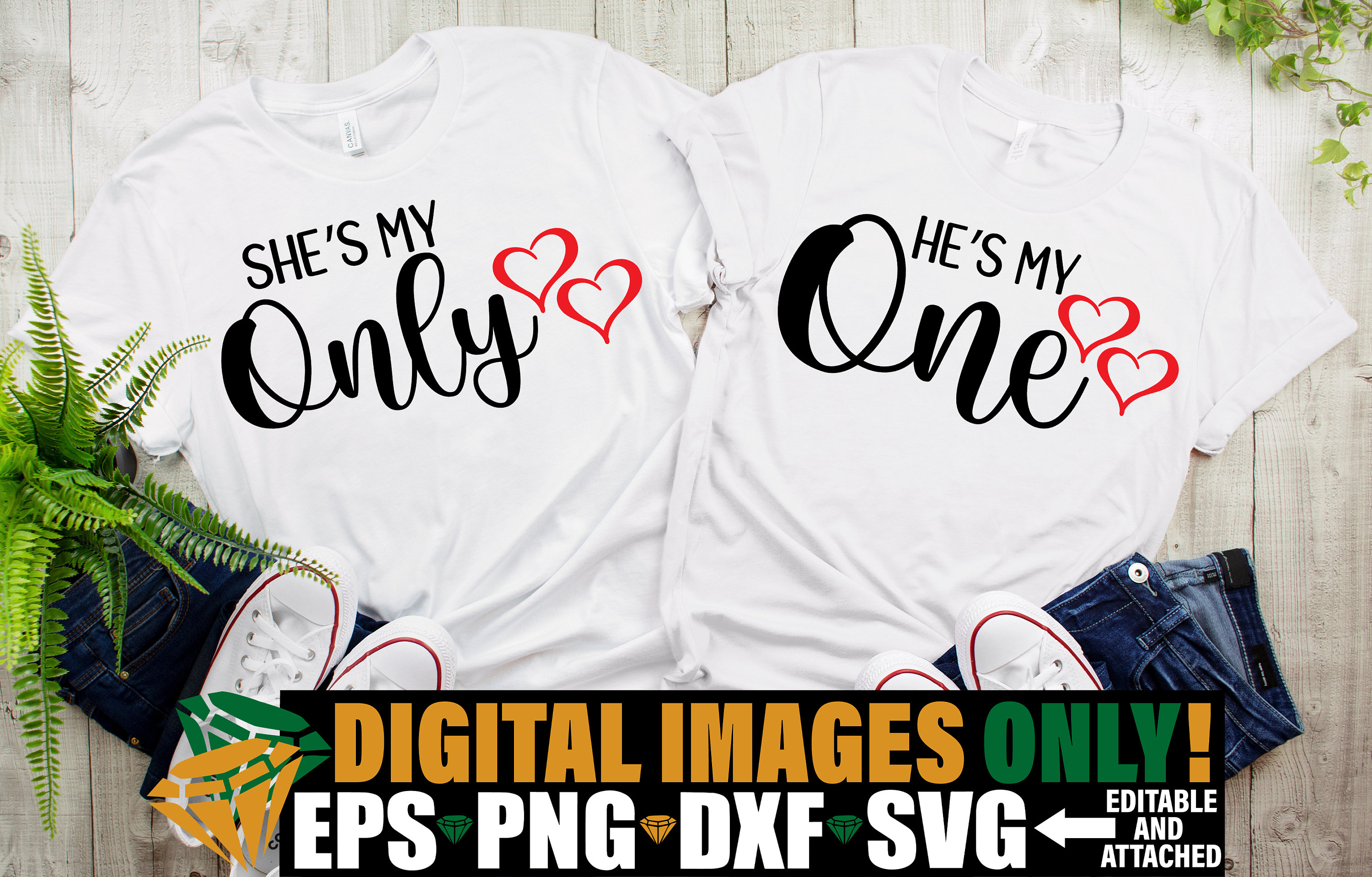 Él es mío, ella es mi única, parejas a juego, parejas del día de San  Valentín, parejas a juego, día de San Valentín, camisa de parejas svg,  archivo cortado, SVG, - Etsy, image size:3000x1917