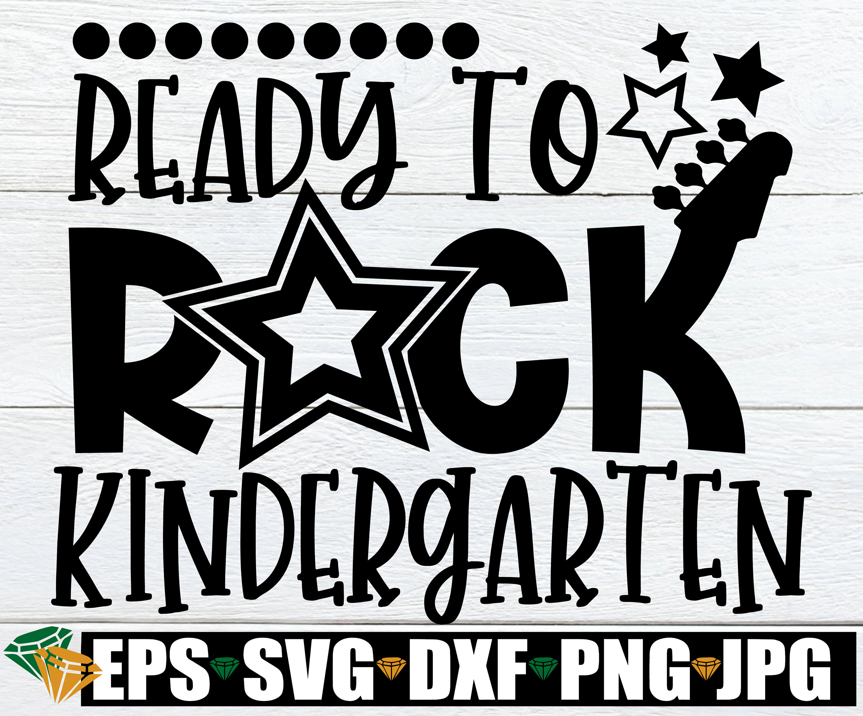 Ready To Rock Kindergarten, 1st day Of Kindergarten, 1st Day of Kindergarten, Back To School, Kindergarten, Cute Kindergarten, Cut File, SVG