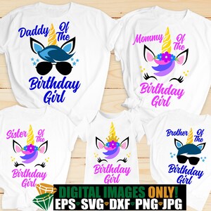 Download Unicorn Birthday Svg Etsy