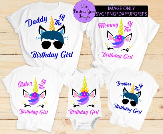 Download Unicorn Birthday Svg Png Dxf Eps Jpg Cute Unicorn Birthday Digital Download Matching Family Unicorn Birthday Unicorn Family Birthday Clip Art Art Collectibles Jewellerymilad Com