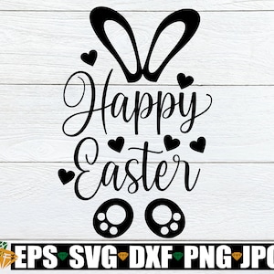 Frohe Ostern, niedliches Ostern svg, niedliches Osterdekor svg, Ostern svg, Osterdekor svg, Frohe Ostern svg, svg, digitaler Download, JPG, Cut File,