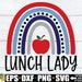 Lunch Lady, Lunch Lady Appreciation Gift, Lunch Lady Shirt Svg, Lunch Lady First Day of School ...