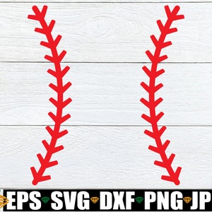 Cordones de béisbol svg, Cordones de Softbol svg, Puntadas de Béisbol svg, Béisbol svg, Puntadas de Softbol svg, Imágenes Prediseñadas de Béisbol, Descarga Digital