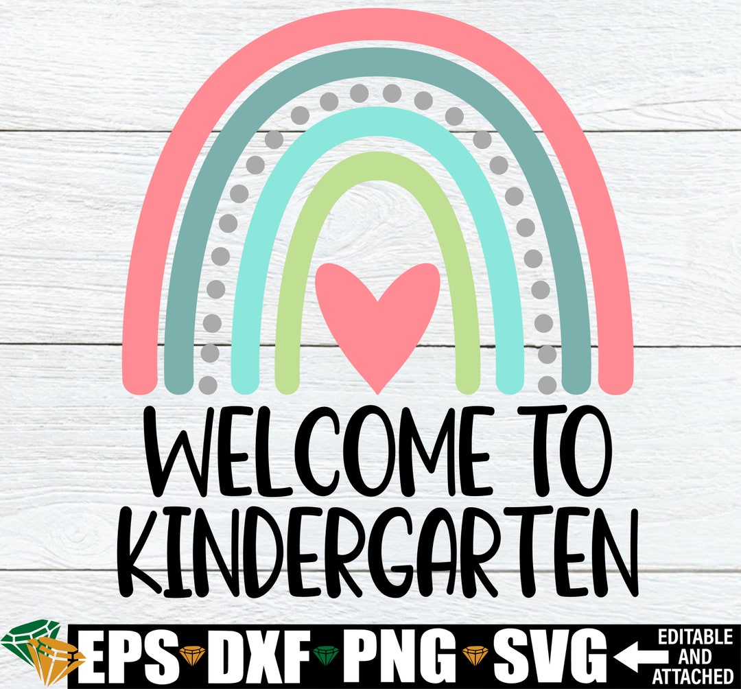 Welcome to Kindergarten, Kindergarten Svg, Kindergarten Teacher Shirt ...