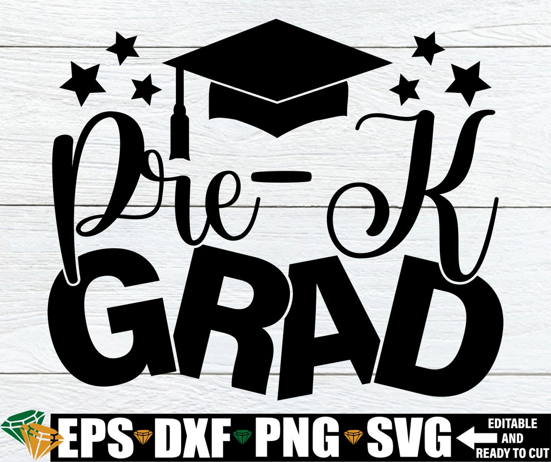 Pre-k Grad, Pre-k Graduation, Pre-k Grad Svg, Pre-k Graduation Svg