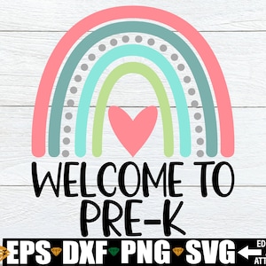 Welcome To Pre-K, Pre-K Teacher svg png, Pre-K Teacher Shirt Iron-On PNG, Pre-K Classroom Sign png, Preschool Teacher svg png, Pres_k svg
