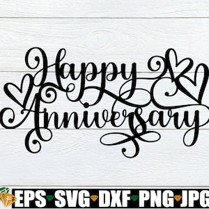 Happy Anniversary svg, Rocznicowy Top Tortu svg, Szczęśliwej Rocznicy Top Tortu Plik Cięcia, Rocznica svg, Pobieranie Cyfrowe, Plik Cięcia Laserowego