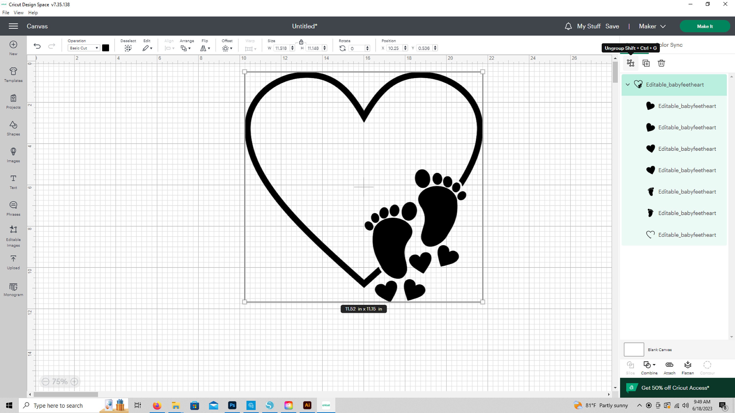 Arturbo Spille Smaltate 'Keeper Of The Baby Feet Hearts': 55mm, Per Baby Shower E Rivelazione Del Sesso